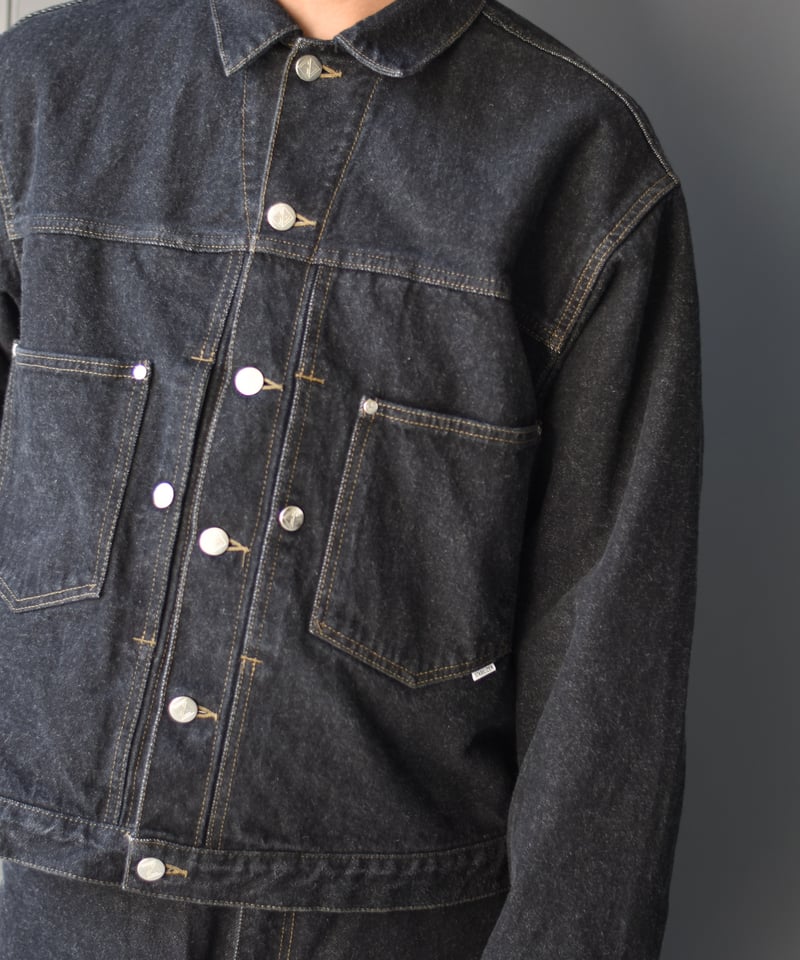 ジャケット・アウター STABILIZER GNZ / 8-47 jean jacket-indigo STABILIZER GNZ / 8-47 Jean Jacket - Indigo