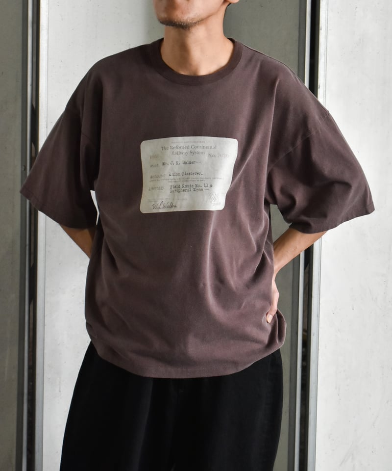 refomed RAILWAY TICKET TEE | 45do｜refomed・Gorsc