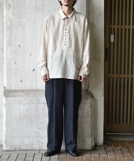 yose  COTTON SILK P/O SHIRT