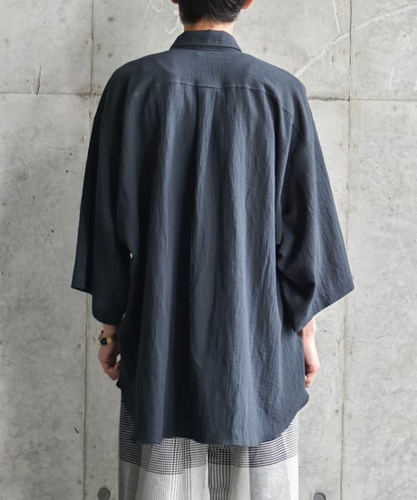 O project  OVERSIZED SHORT SLEEVE SHIRTS/FINE STRIP