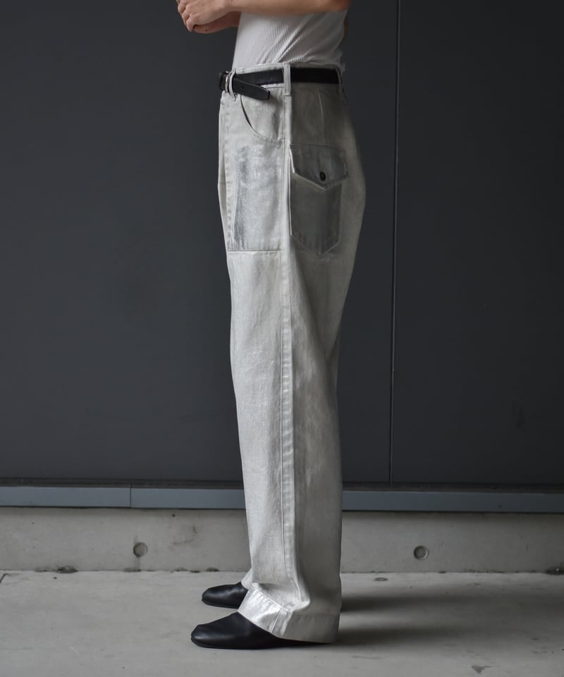 Willow Pants P-001 Silver | 45do｜ULTERIOR・refo