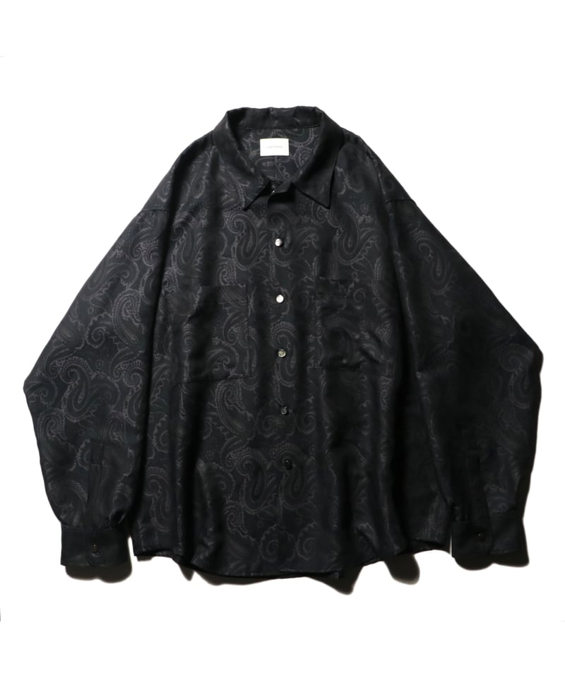 super nova / ジャガード Flower Big shirt superNova. - 2022 AW | chemical conbination