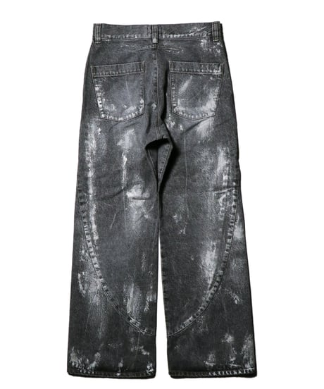 encode PROTOTYPE 3D JEANS - SILVER PAINTING