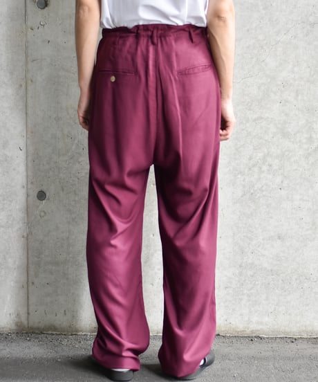 【LAST1】saby BAMBOO AMUZEN EASY TROUSER
