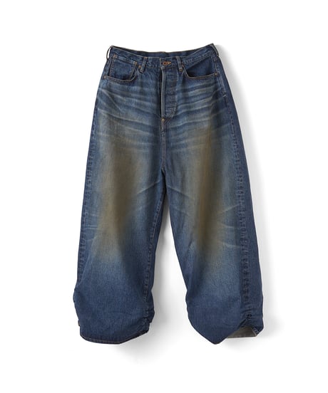 refomed FRESH MAN DENIM WIDE PANTS "USED"