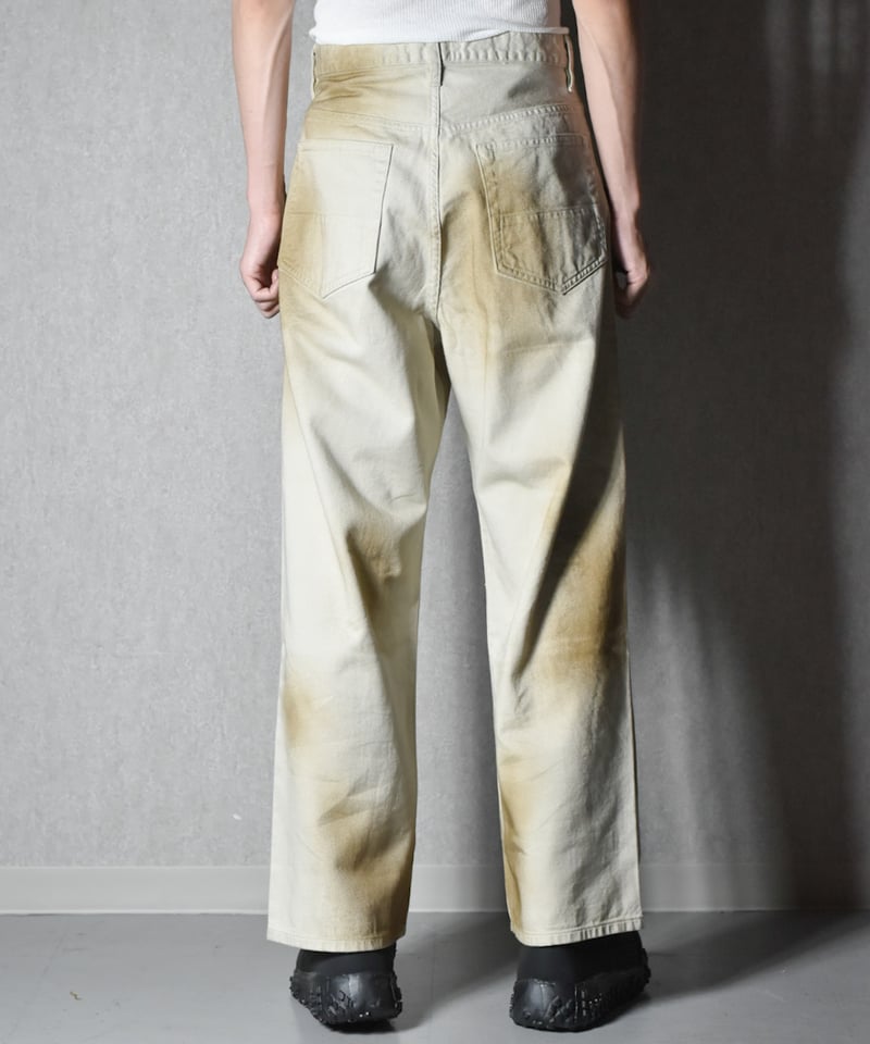 SUPERNOVA スーパーノヴァ ストレート トラック パンツ 定価￥2.5万 SUPERNOVA スーパーノヴァ ストレート トラック パンツ 定価￥2.5万