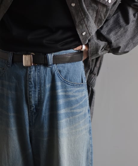 saby TYPE 3 BAGGY - 11oz Uneven yarn Denim -