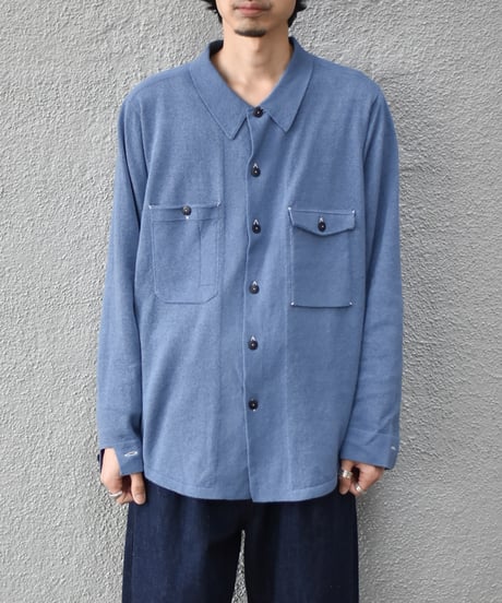 MEIAS LINEN CHAMBRAY KNIT SHIRTS