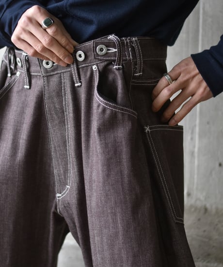 Willow Pants P-040 brown denim