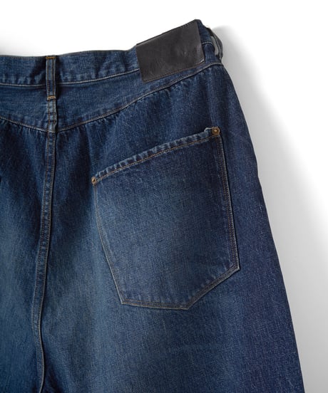 refomed FRESH MAN DENIM WIDE PANTS "USED"