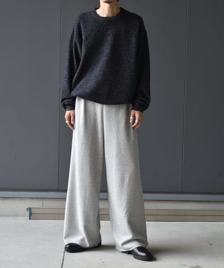 【LAST1】yose sweat baggy pants