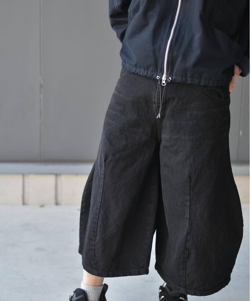 パンツ NAM HORN DENIM WASHED DENIM WASHED BLACK nam-horn-denim-washed-black-