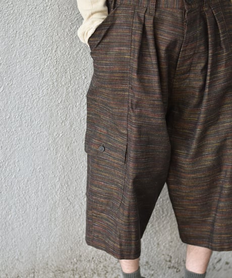 O project CARGO SHORT PANTS /MELANGE DENIM