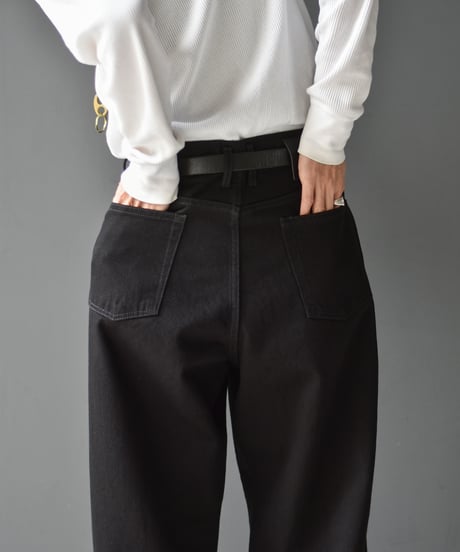 nakedgauge ONE WASH BLACK DENIM ASHLEY JEANS