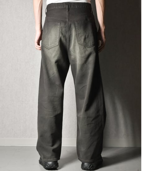 superNova. Drill twill wide jeans - Sunburn - 45do exclusive