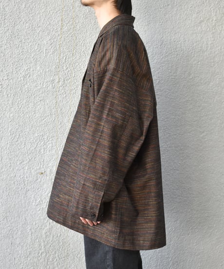O project  COVERALL /MELANGE DENIM
