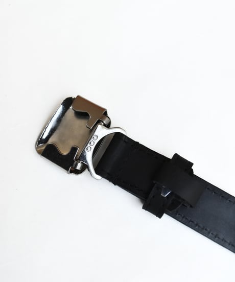 CCU SLIDE BUCKLE BELT -COW SKIN BY GUIDI