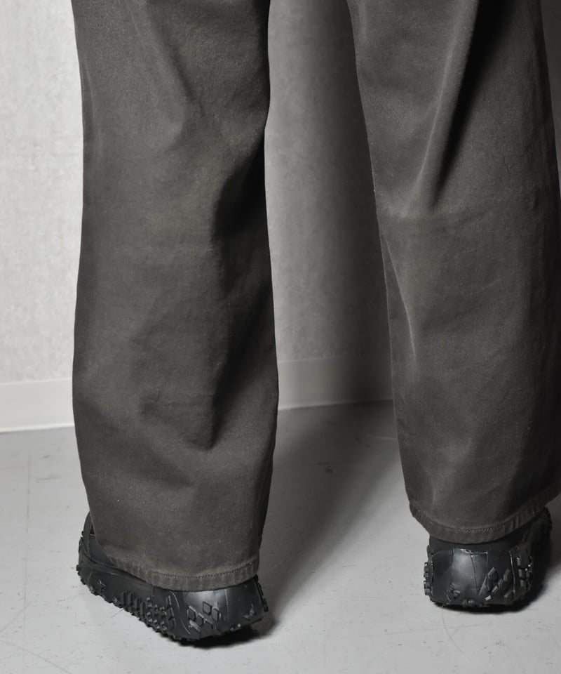 サンバルページ superNova. Drill twill wide jeans - Sunburn - 4