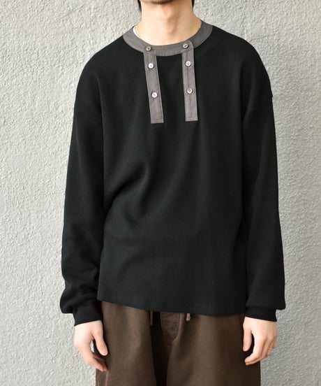 refomed FRESH MAN HENLEY NECK