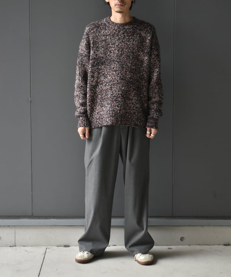 MEIAS メイアス MIX COLOR PULL OVER ニット セーター MEIAS メイアス