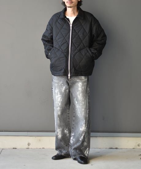 encode PROTOTYPE 3D JEANS - SILVER PAINTING