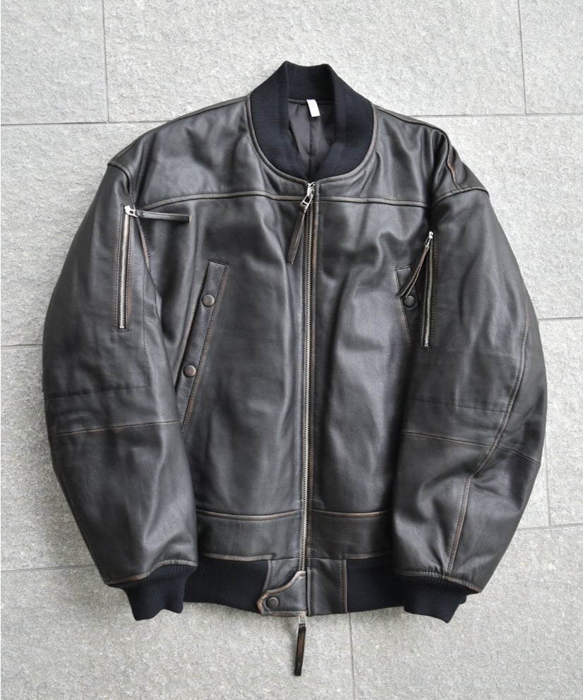 CCU ごまかさ 25SS Boxtailored Jacket Cow Suede