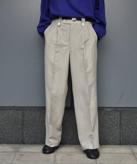 【LAST1】NEZU YOHIN TEN  ウールリネントロピカルパンツ