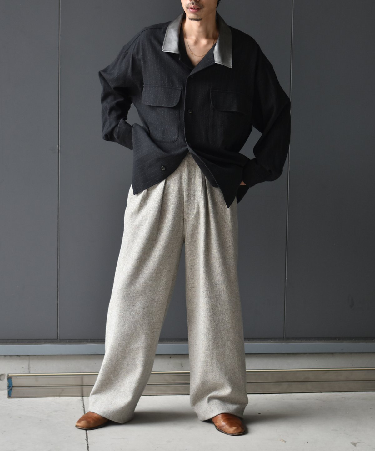 m's braque TUCKED BAGGY PANTS | 45do｜ULTERIOR・r