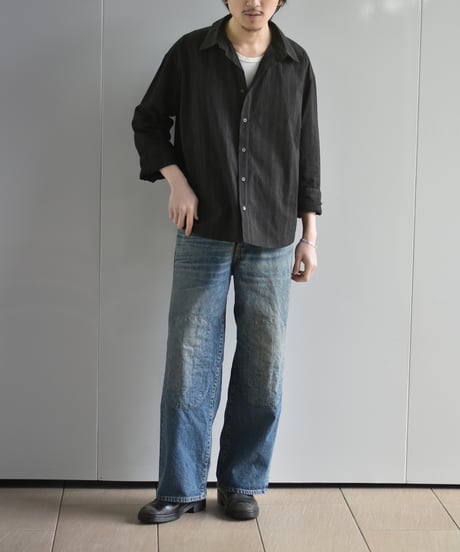 【LAST1】refomed FRESH MAN PADDED DENIM "USED"