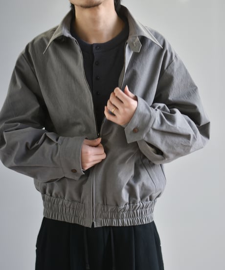 RICE NINE TEN  ZIP UP SHORT BLOUSON