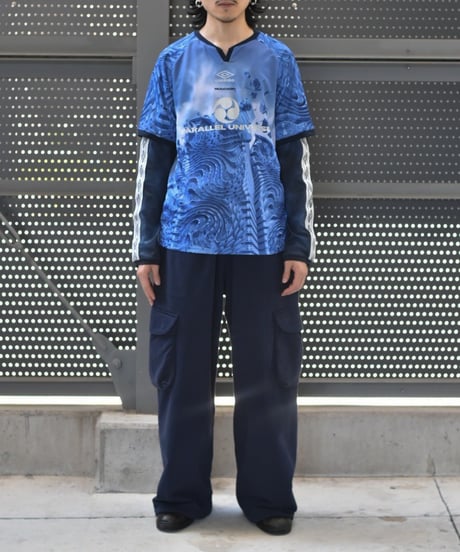 【PARANOID×UMBRO】OVERLAP L/S GAME SHIRT