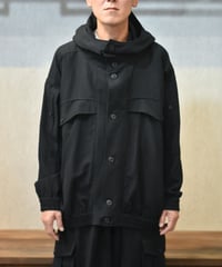 ULTERIOR WOOL SILK MESH SH-COVERALL | 45do｜ULT