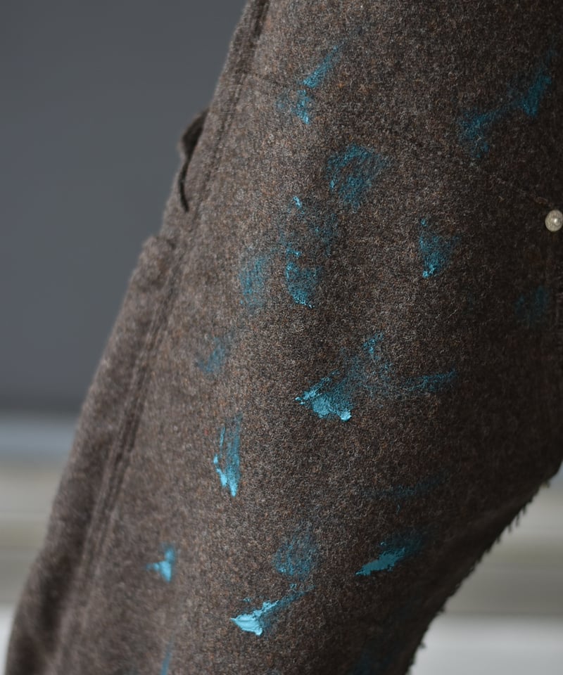 LAST1】PARANOID MELANGE PAINTER PANTS | 45do｜re