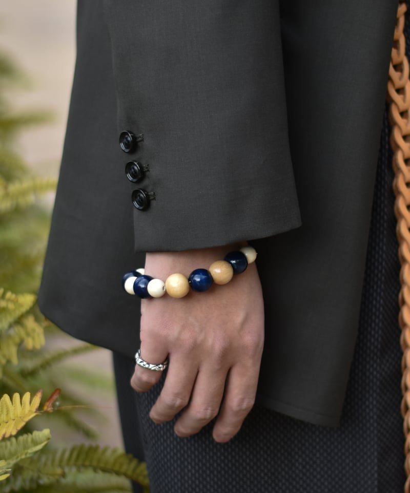 アクセサリー m's braque L&WOODS BRACELET m's braque METAL&WOODS BRACELET | 45do｜ULTERIOR