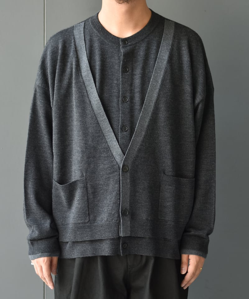 Dulcamara フェイクレイヤードニットCD | 45do｜ULTERIOR・refome