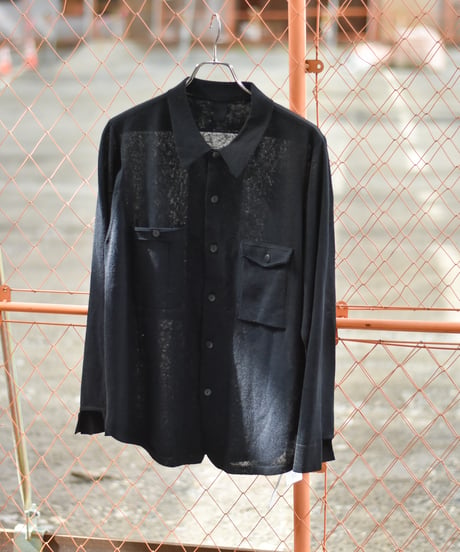 MEIAS LINEN CHAMBRAY KNIT SHIRTS