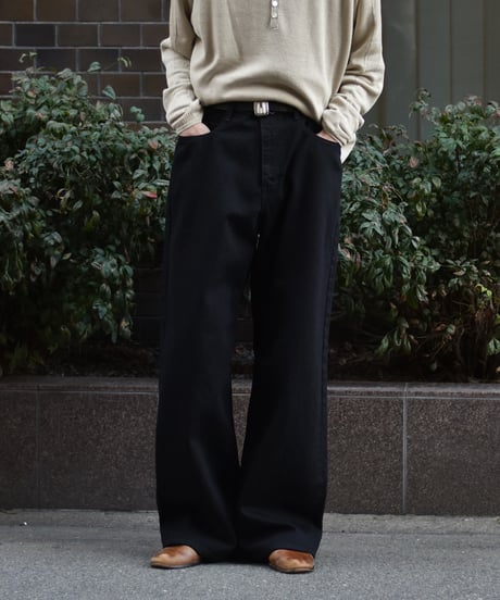 CCU SLIDE BUCKLE BELT -COW SKIN BY GUIDI