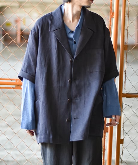 Gorsch the merry coachman Wide Short Sleeve Peaked Jacket