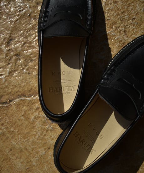 【LAST1】KYOU "SKOOL" Type.2 Embroidered Coin Loafers by HARUTA