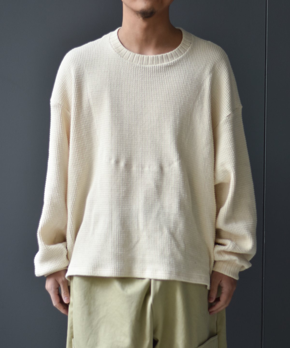 LAST1】refomed AZEAMI THERMAL TEE | 45do｜refome