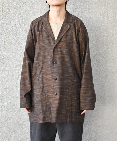O project  COVERALL /MELANGE DENIM