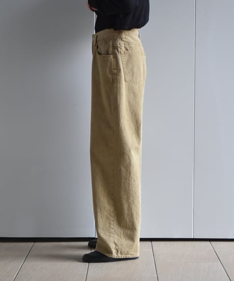 【LAST1】nakedgauge ZIMBABWE COTTON DENIM ASHLEY JEANS