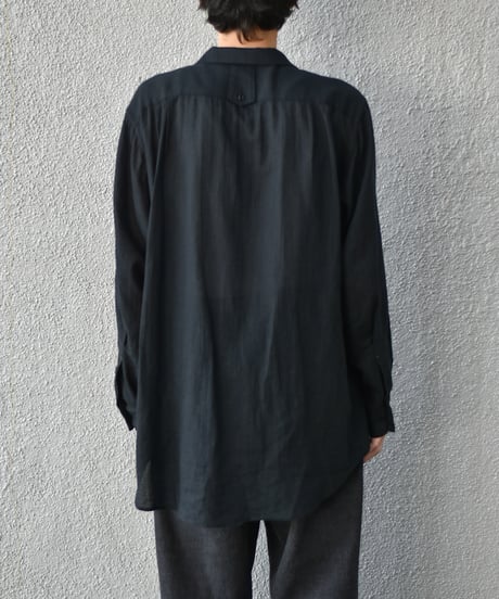 Gorsch the merry coachman  Panama Cotton Breath Collar Shirt