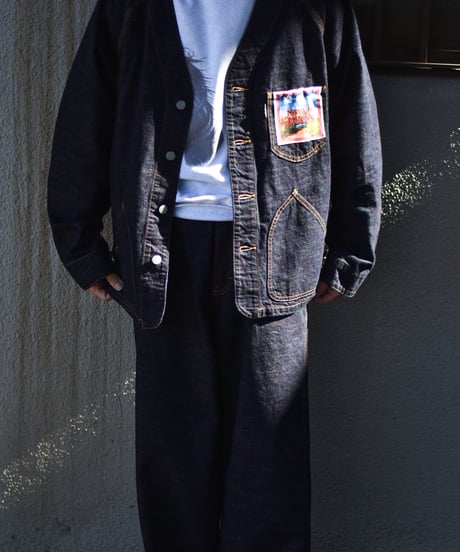 TUITACI INLAY DENIM ENGINEER JACKET "Royston"
