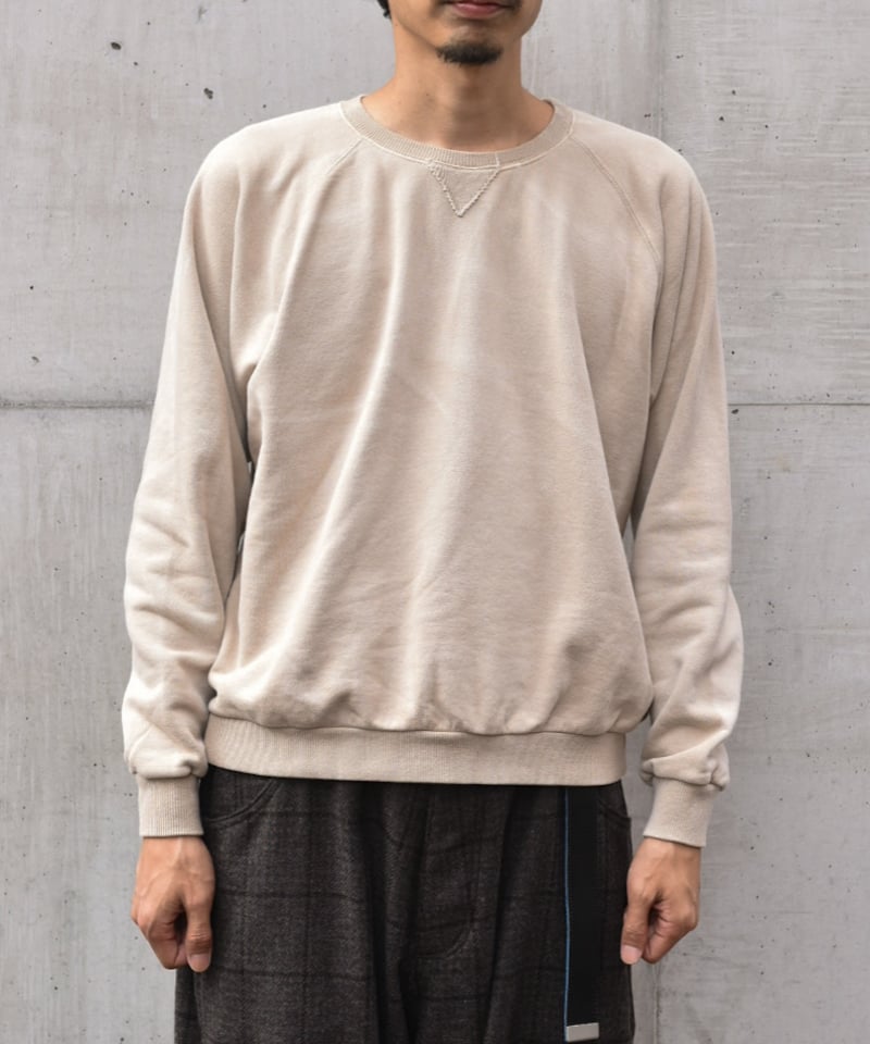 ENCOMING / 45do別注/24AW/ENST SWEAT JUMPER/スウェット/S/コットン/BEG ENCOMING ENST SWEAT JAMPER for 45do | 45do｜ULTE