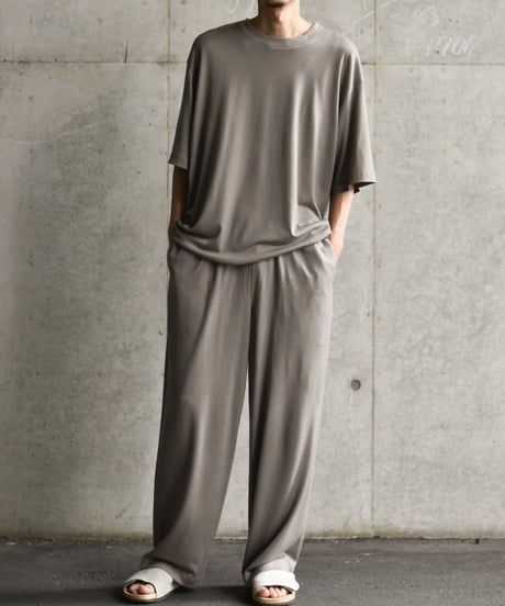Gorsch the merry coachman Merino Wool Knit Easy Trousers