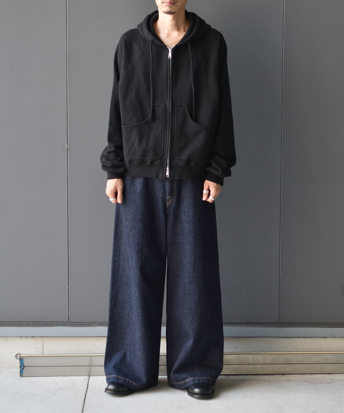 MATSUFUJI Zip up Sweat Hoodie | 45do｜ULTERIOR・r