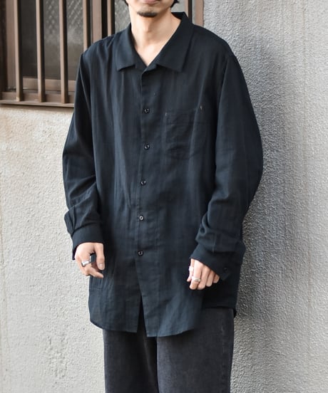 Gorsch the merry coachman  Panama Cotton Breath Collar Shirt