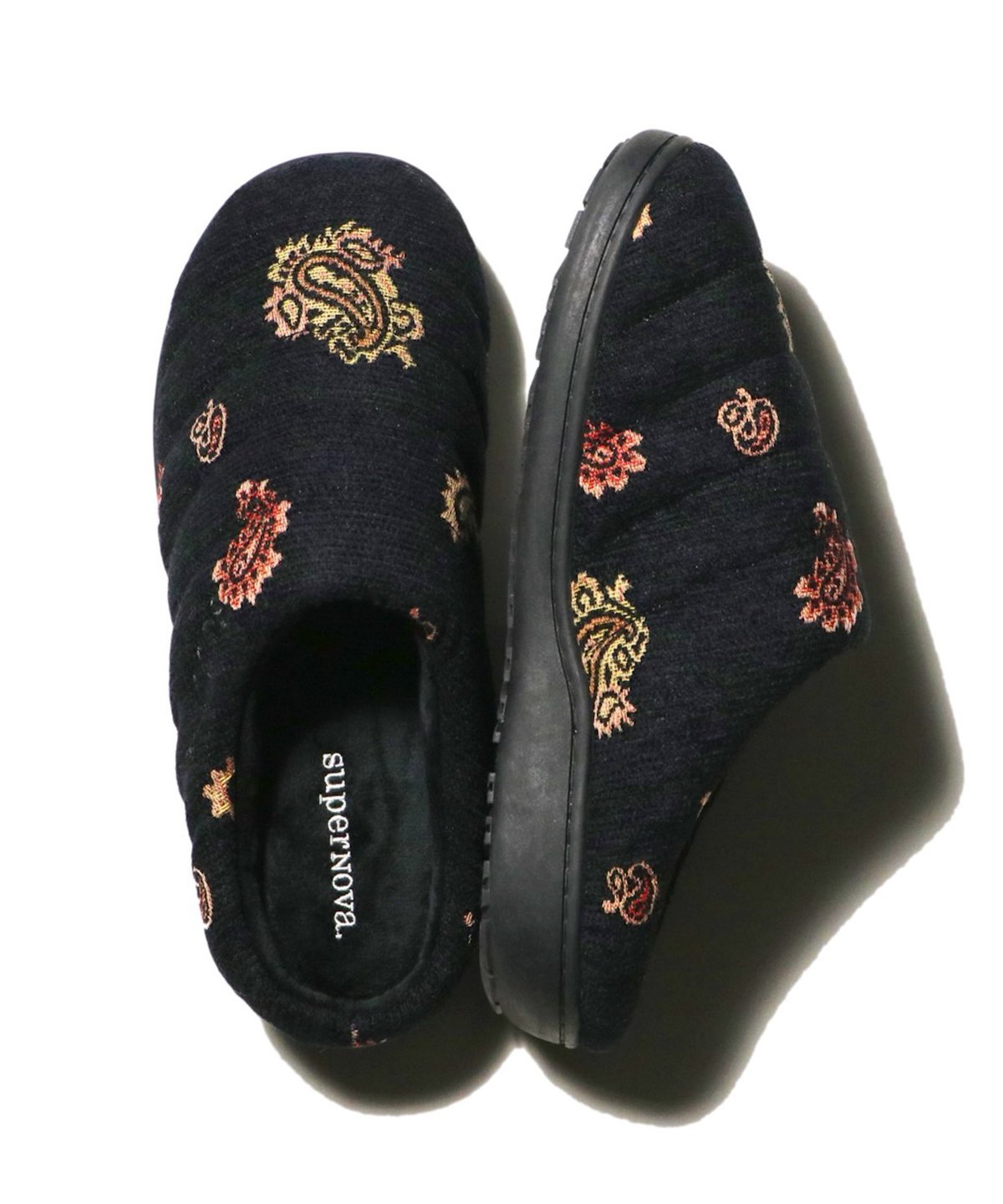 SUBU x superNova. - Velvet Jacquard / Black pai