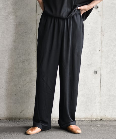 Gorsch the merry coachman Merino Wool Knit Easy Trousers